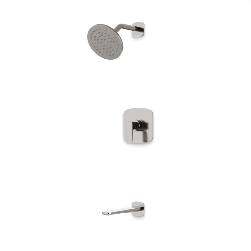 Harmony 2-Way Pressure Balance Shower Trim Kit with Tub Filler - Brushed Nickel image 1