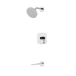 Harmony 2-Way Pressure Balance Shower Trim Kit with Tub Filler - Chrome thumbnail 1