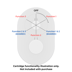 F973AVO Diverter Cartridge - XP-12555 thumbnail 2
