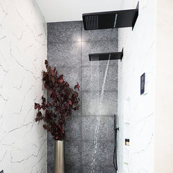 Edge Function Shower Head - Matte Black thumbnail 2