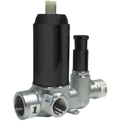 Pressure Balance Mixer Valve with Push Button Diverter - F903-14BK thumbnail 1