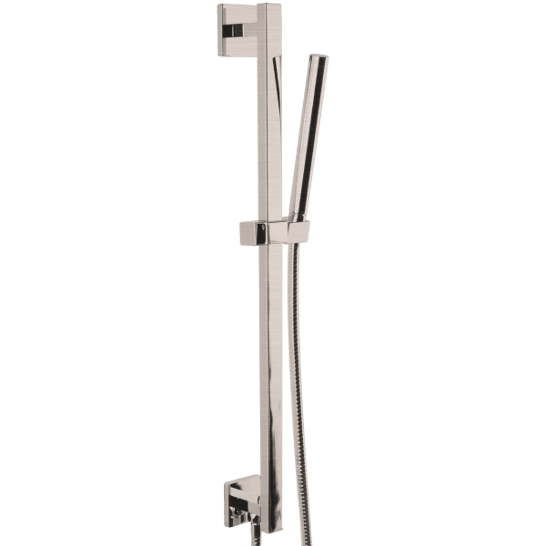 F907-36 - Otella Flexible Hose Shower Kit with Slide Bar & Integrated Water Outlet Artos US Brushed Nickel 