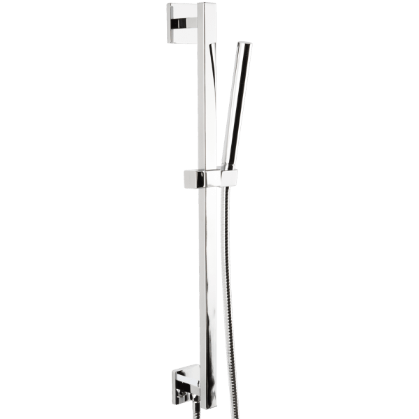 F907-36 - Otella Flexible Hose Shower Kit with Slide Bar & Integrated Water Outlet Artos US Chrome 