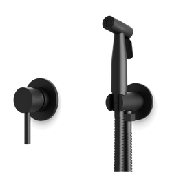 Opera Bidet Hand Shower Kit with Pressure Balance Control - F907-78BK thumbnail 1