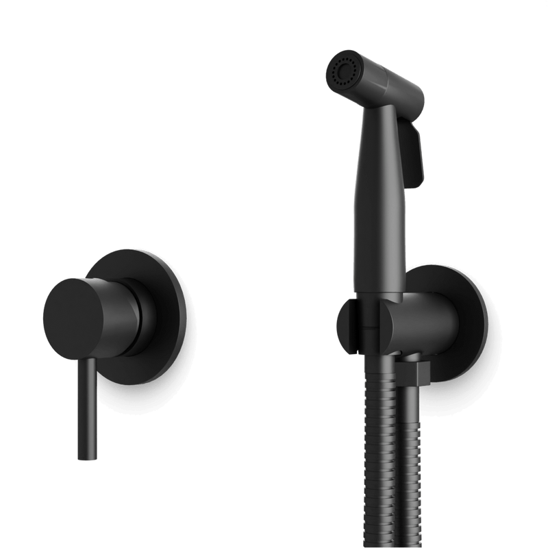 Opera Bidet Hand Shower Kit with Pressure Balance Control - F907-78BK image 1