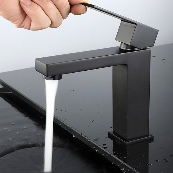 Edge Single Hole Bathroom Faucet - FS307BK image 5