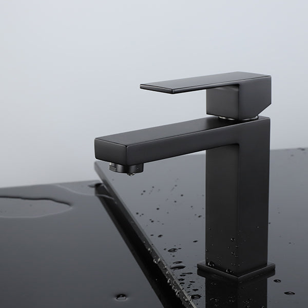 Edge Single Hole Bathroom Faucet - FS307BK image 6