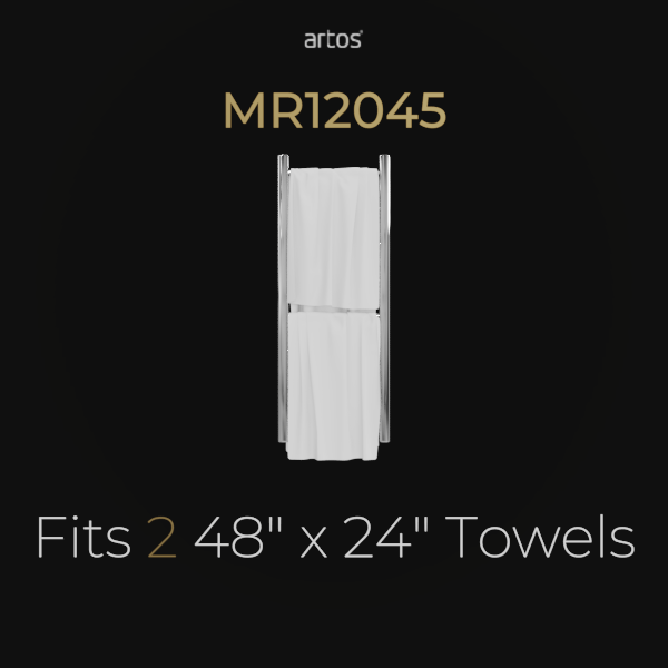 MR12045W -Ryton Towel Warmer 47" x 18" Hardwired Artos US