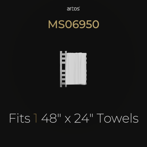 MS06950P -Lioni 27" x 20" Towel Warmer Plug-In Artos US 