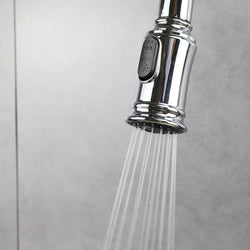 Classic Kitchen Faucet with Pulldown Spray - Chrome thumbnail 5