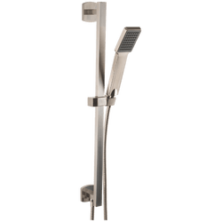 F703-4 - Flexible Hose Shower Kit with Safire Slide Bar Artos US Brushed Nickel