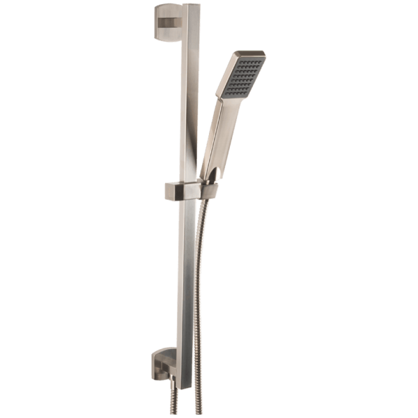 F703-4 - Flexible Hose Shower Kit with Safire Slide Bar Artos US Brushed Nickel