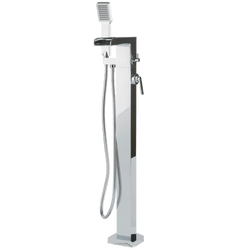 F802A-2TK - Floor Mount Tub Filler with hand Shower Artos US Chrome