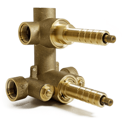 3/4" Thermostat Valve with 3-Way Shared Diverter & Off Position - F943-VO thumbnail 1