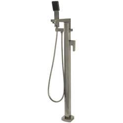 F702A-1TK - Safire Floor Mount Tub Filler Artos US Brushed Nickel