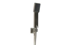 F703-6 - Flexible Hose Shower Kit with Integrated Water Outlet and Handshower Holder Artos US Brushed Nickel