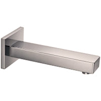 F402-10 - Wall Mount Tub Filler Square Artos US Brushed Nickel